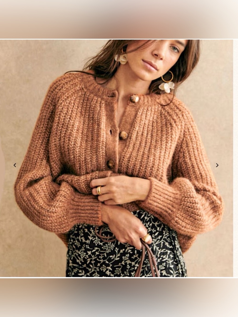 Sezane Emile Cardigan Size XS
